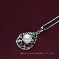 10-11mm AAA Button Fashion Freshwater Nice Design Pearl Pendant